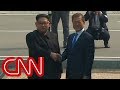 Watch Kim Jong Un cross the line at DMZ