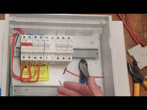 Wiring a switchboard
