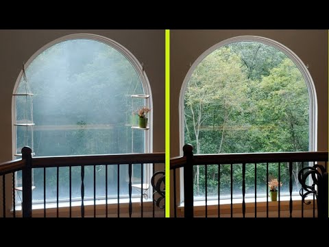 Cleaning a Foggy/Hazy Window Insulated Glass Unit (IGU) from the Inside, Without Replacing the Glass