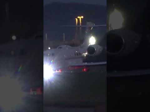 M-BIZZ Gulfstream G650ER landet am Flughafen Dublin, Irland 🇮🇪