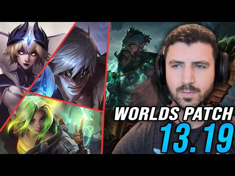 WORLDS PATCHNOTES ARE HERE - PATCH 13.19 - YamatoCannon Reviews Patch 13.19