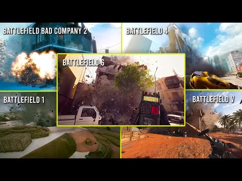 Visual Evolution of Destruction in Battlefield Bad Company 2 – Battlefield 6