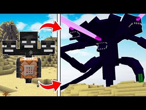 LIFE OF THE WITHER STORM MINECRAFT BOSS!!