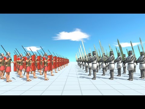 50 vs 50 Ancient Humans Tournament - Animal Revolt Battle Simulator