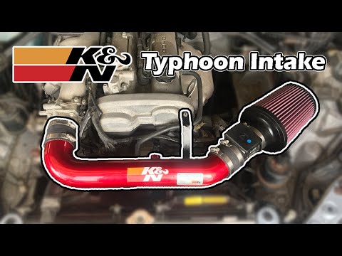 K&N Typhoon Intake Install In The Miata!
