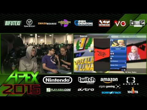 Apex 2015 - SSB4 - Top 16 - Nairo (Robin) vs PL XFIRE Dabuz (Rosalina)