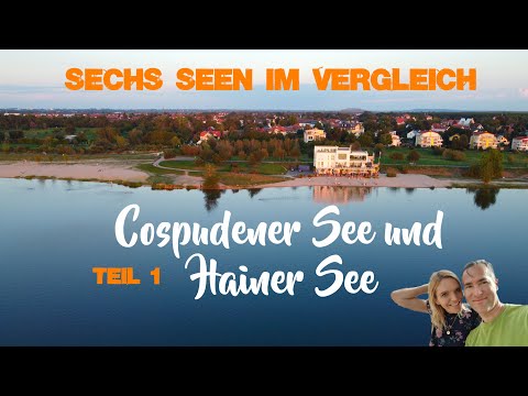 Leipzig Seen Cospudener See & Hainer See im Leipziger Neuseenland Strände Cafes Infos Hafen Drohne