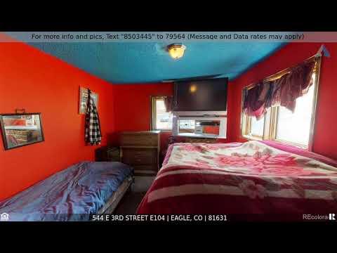 Priced at $319,000 - 544 E 3rd Street E104, Eagle, CO 81631