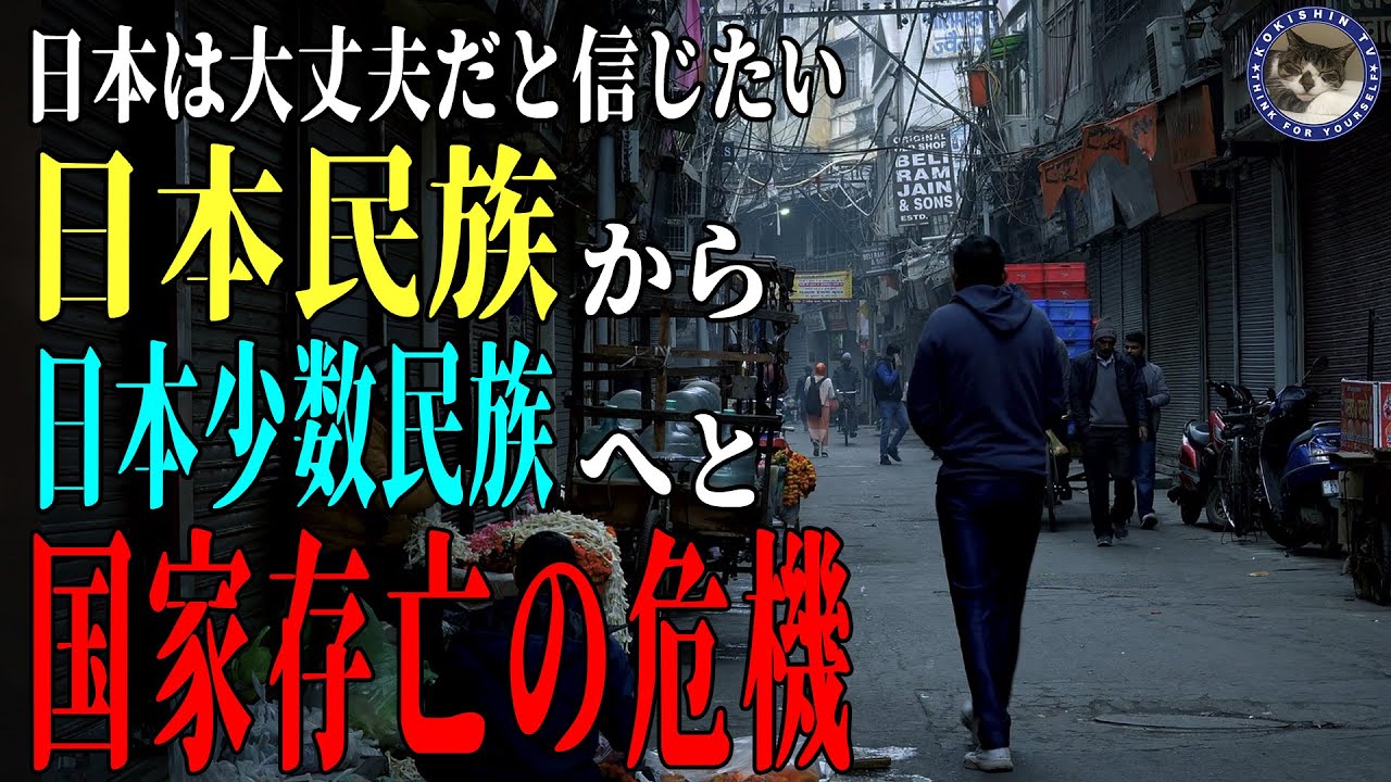 【日本消滅・日本民族浄化】このままでは日本は崩壊します。移民政策で国家が崩壊するパターンとは。#549