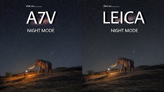 Sony A7V VS Leica Q3 | NIGHT MODE | Camera Test 