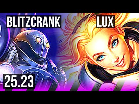 BLITZCRANK & Kai'Sa vs LUX & Hwei (SUP) | KR Master | 25.23
