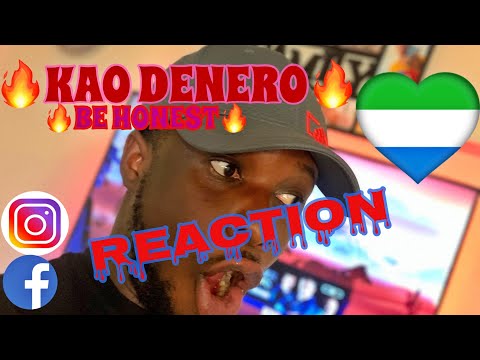 Ghanaian youtuber reacts to Sierra Leone rapper (🔥KAO DENERO-BE HONEST🔥)