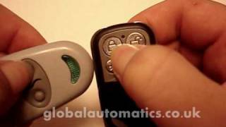 BLUE LIGHT 433MHz fixed code remote control