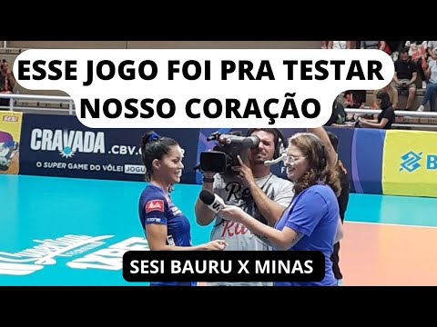 SESI BAURU X GERDAU MINAS - Superliga de Vôlei Quartas de Final