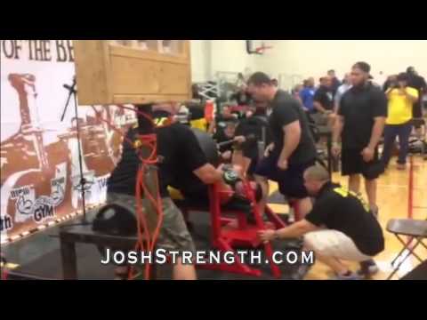 Jeremy Hoornstra - 675 RAW Bench Press - World Record at 266 Body Weight