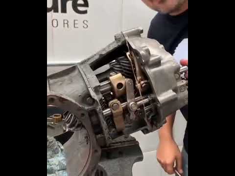 Assembly and Gear shifting mechanism of Volkswagen Beetle.