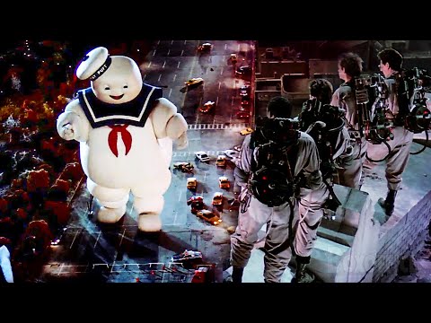 The Stay Puff Marshmallow Man Scene | Ghostbusters | CLIP 🔥 4K