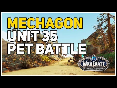 Unit 35 Pet Battle WoW Mechagon