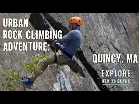 Urban Rock-Climbing Adventure: Quincy Quarries, Quincy, MA