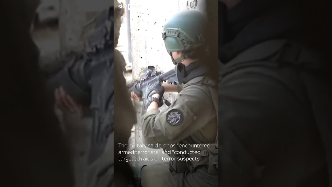 Israel-Hamas war: Israeli military releases footage claiming to show troops operating in Khan Younis