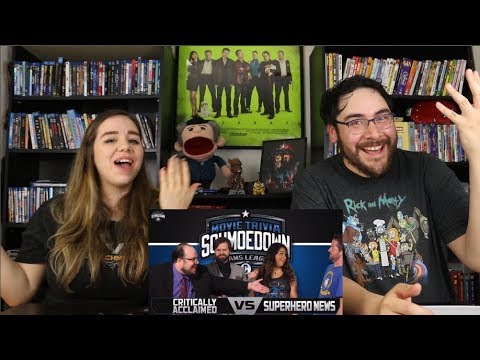 Critically Acclaimed vs. Superhero News REACTION - Movie Trivia Schmoedown