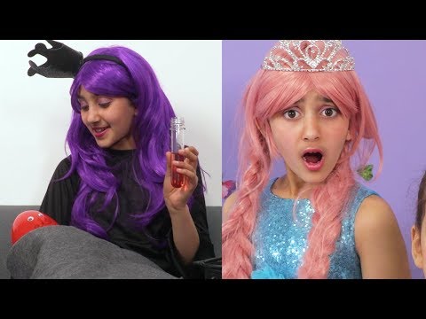 Olivia's Babysitting Challenge 👼 Princesses In Real Life | Kiddyzuzaa