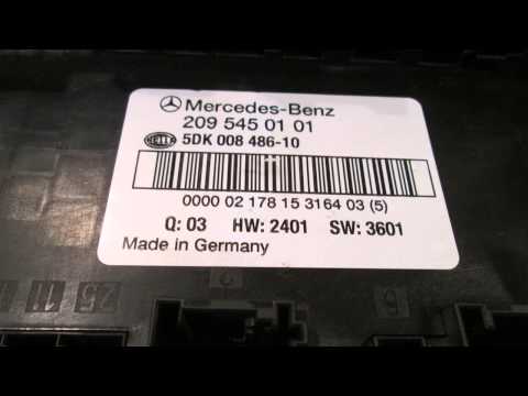 2003 Mercedes C240 2095450101-Rear-Fuse-Box - mbiparts.com Used OEM Mercedes Parts - Dismantl... OEM