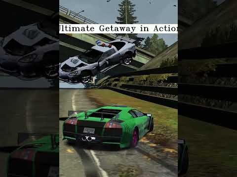 Goblin Lamborghini Destroys Police Car NFS Most Wanted