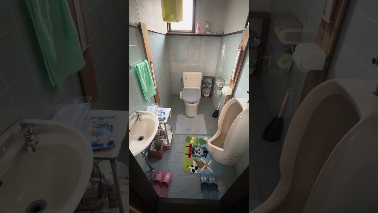 Japanese traditional house bathroom🇯🇵 #youtubeshorts #shortsfeed #shorts #japan #traditional #tamil