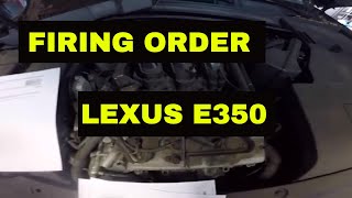 Lexus ES 350 Firing Order