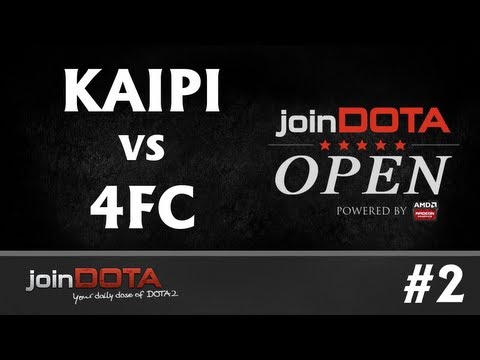 Kaipi vs 4FC Game 2 - joinDOTA Open Grand Final - TobiWan