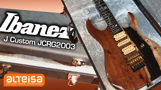 Video thumbnail for Ibanez J Custom JCRG2003 Natural Limited Edition 2020 Unboxing — Alteisa Sonido by Alteisa Sonido
