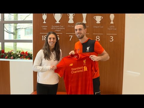 When Carli Lloyd met Jordan Henderson | 2016 FIFA Women's Player of the year