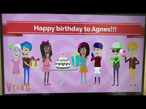 Happy birthday, Agnes!