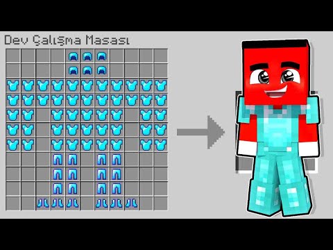 SAMET'in DEVASA EŞYALARI VAR !! - Minecraft