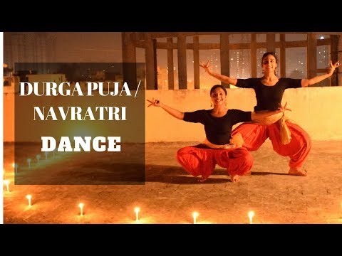 Durga Puja / Navratri Dance ||  Aigiri Nandini / Shiv Tandav Stotram  / Apsara Aali