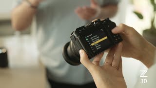Video 3 of Product Nikon Z30 APS-C Mirrorless Camera (2022)