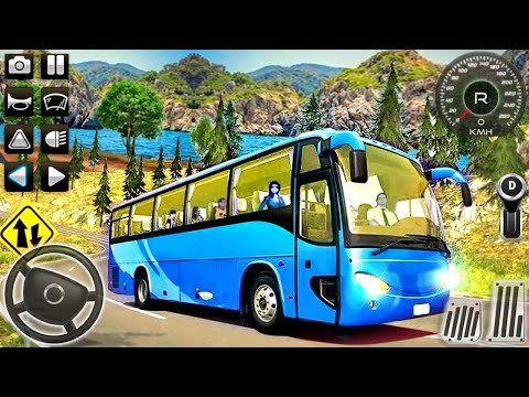 Real Offroad Bus Simulator 2020 Tourist Hill Bus - Offline Android Gameplay Full HD