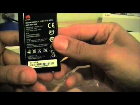 Unboxing Huawei Ascend G700