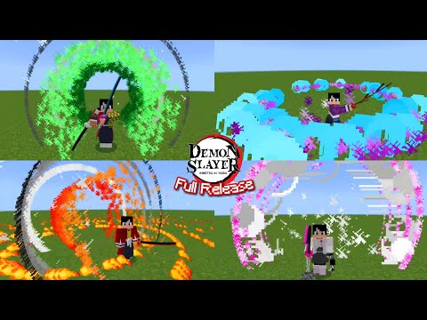 Sparkiee - Demon Slayer Addon v4.9 [Full-Release] Mod in Minecraft PE