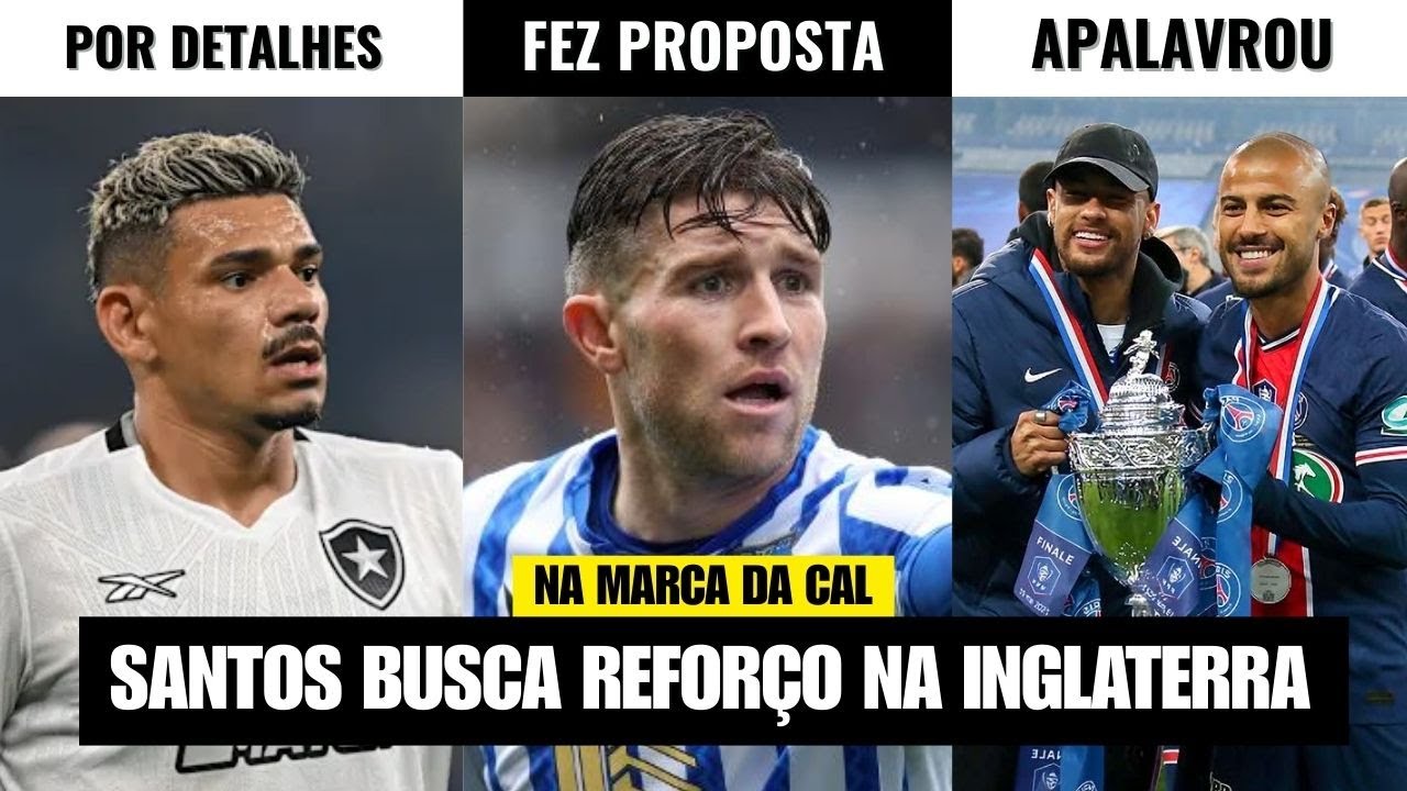 SANTOS FAZ PROPOSTA POR JOSH WINDASS, NEGOCIA COM RAFINHA ALCÂNTARA E PODE FECHAR COM TIQUINHO