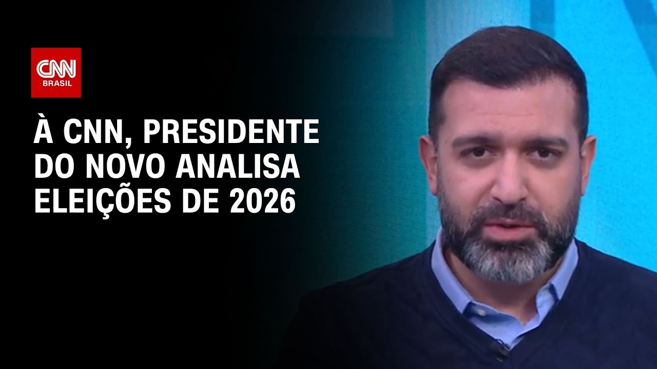 Presidente do Novo analisa eleições em entrevista à CNN | CNN 360º