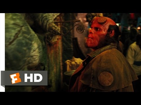 Hellboy 2: The Golden Army (4/10) Movie CLIP - Troll Market Battle (2008) HD