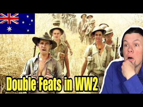 UNBELIEVABLE! Australia's Astonishing Double Feats in World War 2! (US Soldier Reacts)