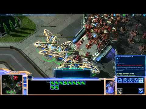 StarCraft 2 Beta Heart of the Swarm 1v1 match