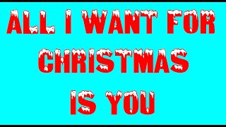 All I Want for Christmas is You, the one &amp; only original version written by Troy Powers/Vince Vance
