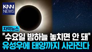 오늘밤 페르세우스 자리 유성우와 개기일식 우주쇼