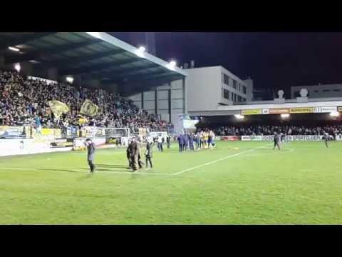 🇦🇹 Derby of Love, Siegesfeier First Vienna FC, Sportklub Platz, Wien, 27.03.2015