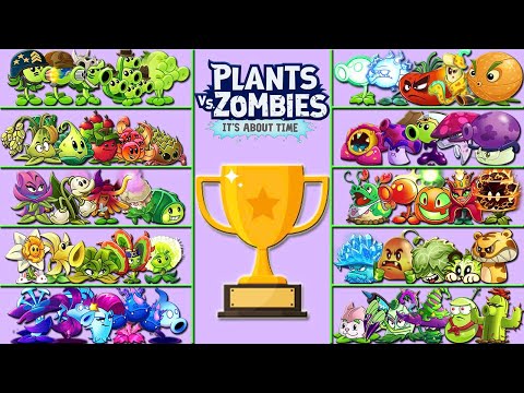 Tournament 36 Plants New & Old & Mod Battlez - Who Will Win? - Pvz 2 Plant vs Plant