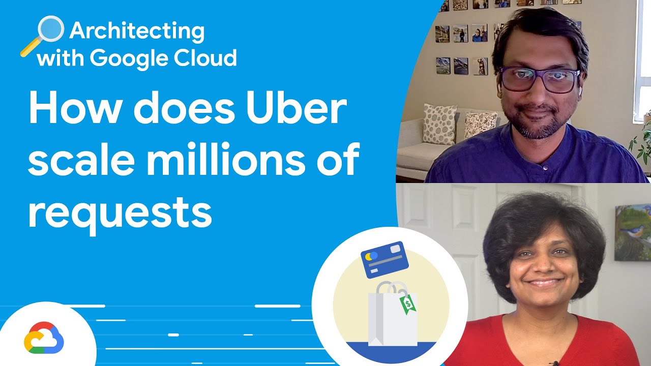How does Uber scale to millions of concurrent requests?